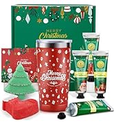 Gifts Set for Women - Christmas Basket Gift Set, Ideas Relaxing Spa Gift Basket Set for Women, Ba...