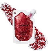 Holographic Face Glitter Gel Body Shimmer Makeup for for Hair, Face, Clavicle, Arm, Nail, Eyeshad...