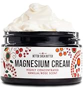 Better Shea Butter Magnesium Good Night Cream | for Muscle Tension and Leg Cramps | Night Lotion ...