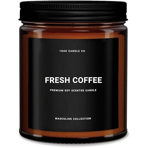 1OAK Scented Candles for Men - Fresh Coffee Candle - Espresso & Roast Coffee - Home Gifts (7oz.)