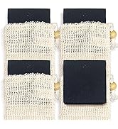 Age of Sage Natural Soap Bar w/Sisal Bag, Vegan Artisan Soap Bar Set for Men, Body Soap in Bar So...