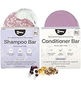 The Earthling Co. Shampoo & Conditioner Bar Set - Promote Hair Growth, Strengthen & Volumize All ...