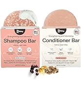 The Earthling Co. Shampoo & Conditioner Bar Set - Promote Hair Growth, Strengthen & Volumize All ...