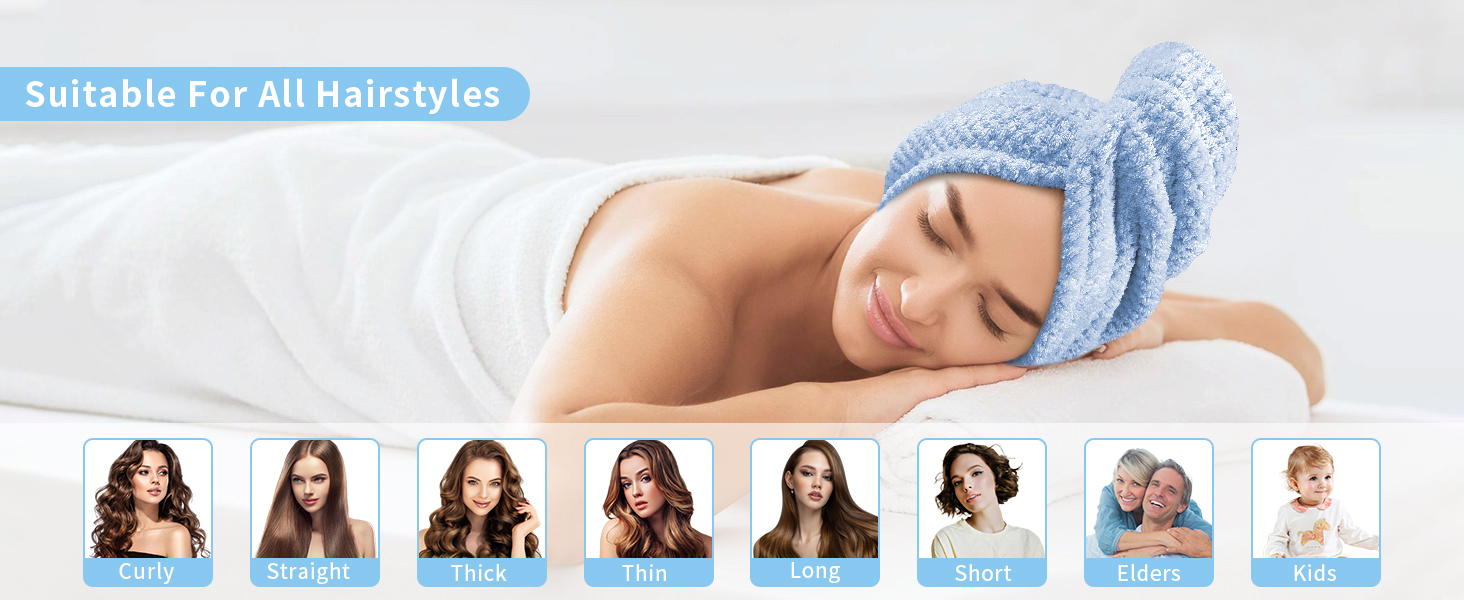 Hair Towel Wrap For Women