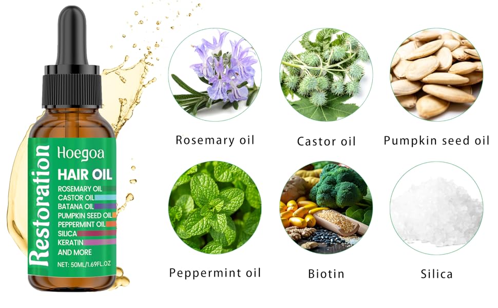 Rosemary Hair Oil with Batana Oil