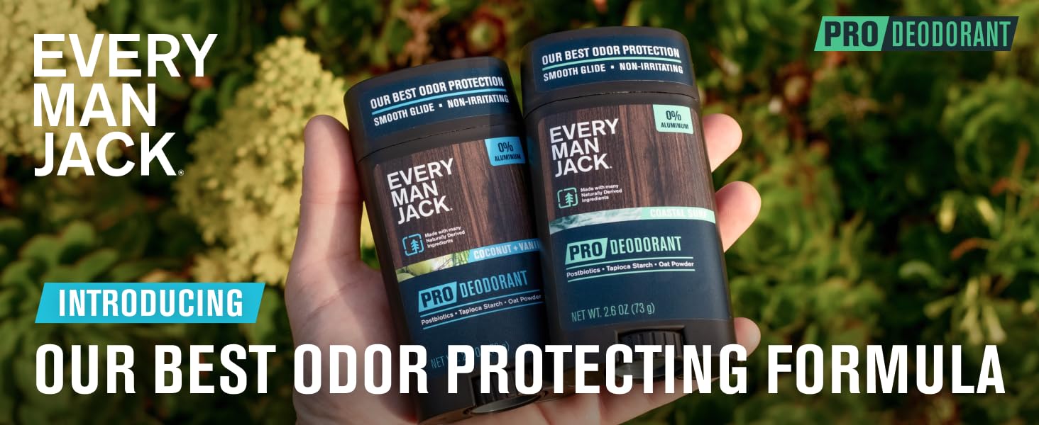 Introducing Pro Deodorant
