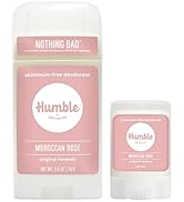HUMBLE BRANDS Original Formula Aluminum-free Deodorant. Long Lasting Odor Control with Baking Sod...
