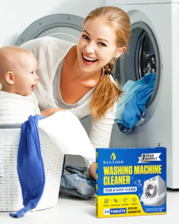 Bastion Washing Machine Cleaner Tablets