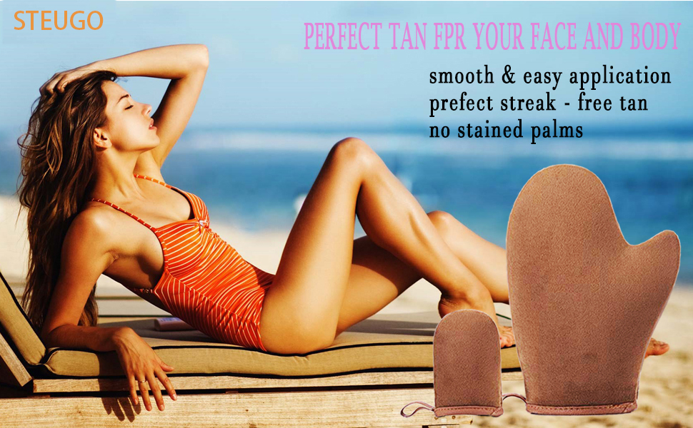 tanning mitt