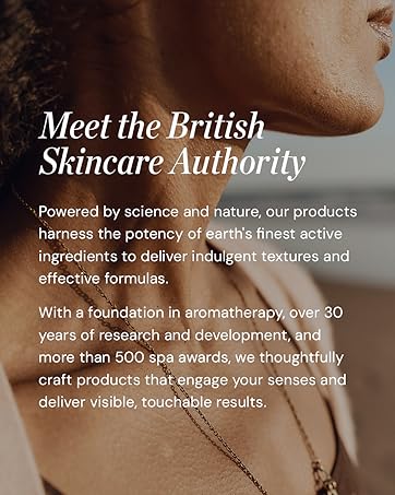 British skincare, powered by science and nature, earth's active ingredients, effective formulas