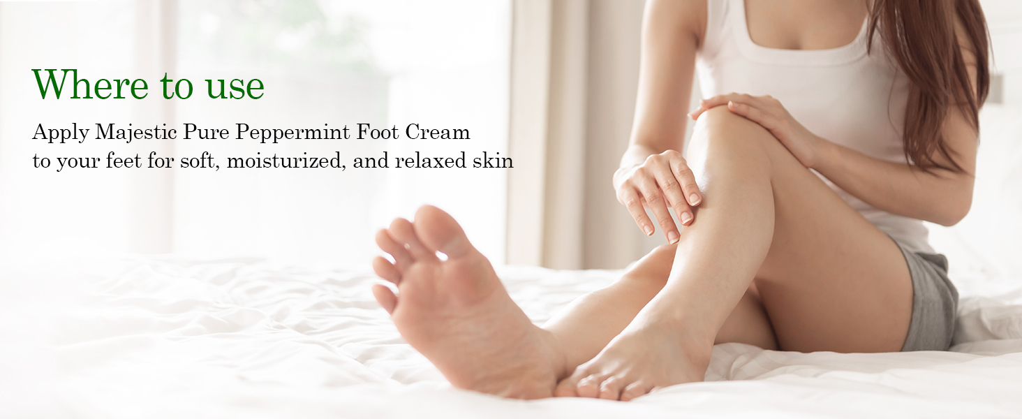 peppermint foot cream