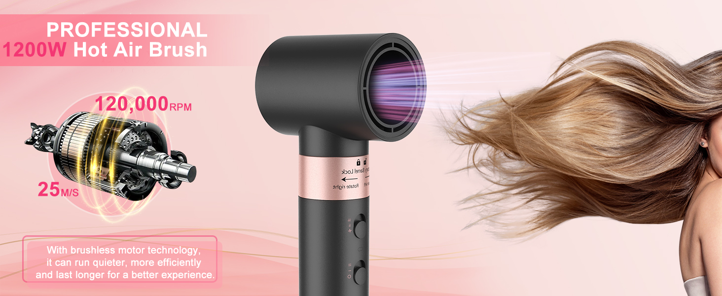 round brush blow dryer hair brush blow dryer supersonic hair dryer dual voltage hair dryer brush