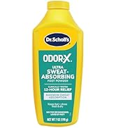 ﻿Dr. Scholl's ULTRA-SWEAT ABSORBING FOOT POWDER, 7 oz // Maximum Sweat Absorption - Clinically T...