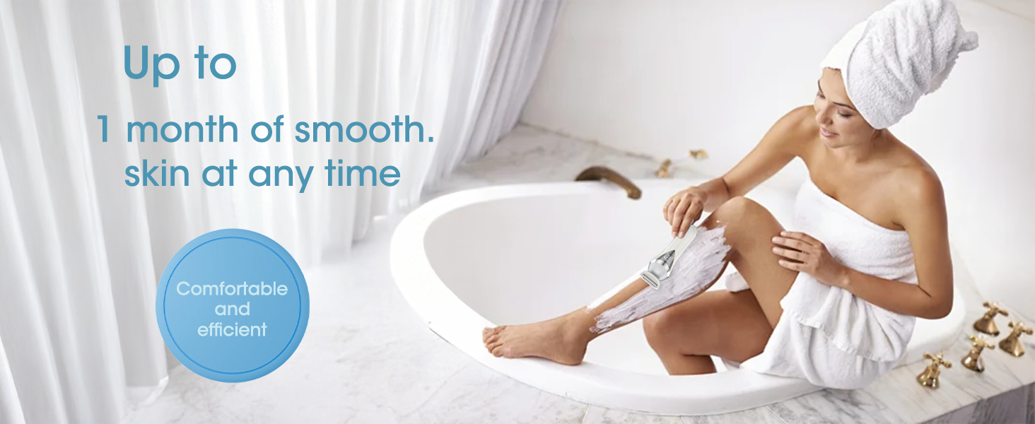 Cordless epilator for women