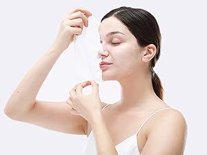 WIS Hyaluronic Acid Sheet Mask 24 EA with Hyaluronic Acid Serum and Vitamin B5 Hydrating Facial Mask