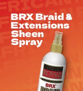 brx braid extensions sheen spray jamaican black castor oil argan oil braid spray for itchy scalp