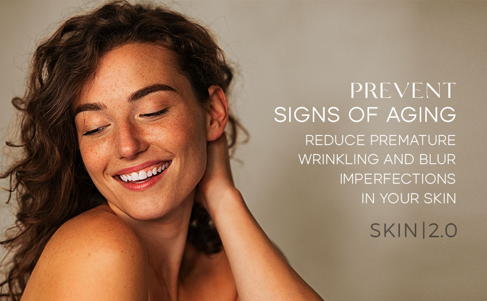 Reduce premature wrinkling and blur imperfections in your skin for a smooth, youthful complexion