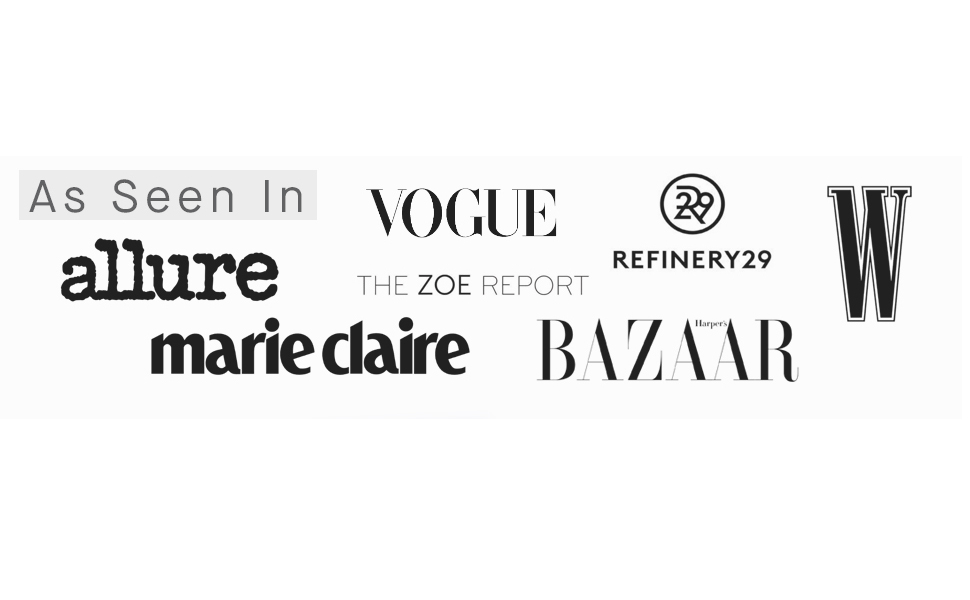 celebrity favorite skincare as seen in allure magazine, marie claire, vogue harper bazaar, w