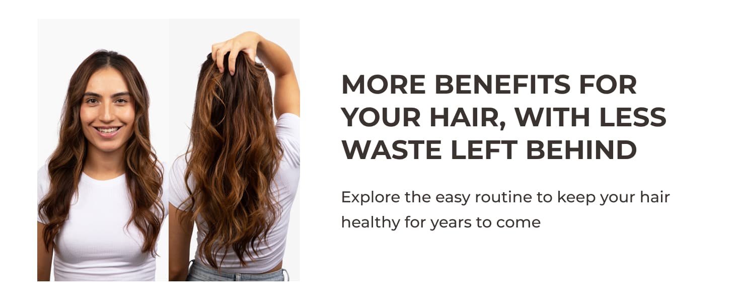 model with beautiful hair