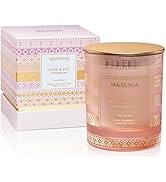 M&SENSE Rose Ivy Candle, Scented Candle Gifts for Women, 45 Hours Slow Burning Natural Soy Candle...