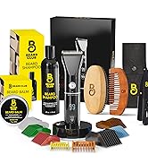 beard trimmer with full beard care grooming kit