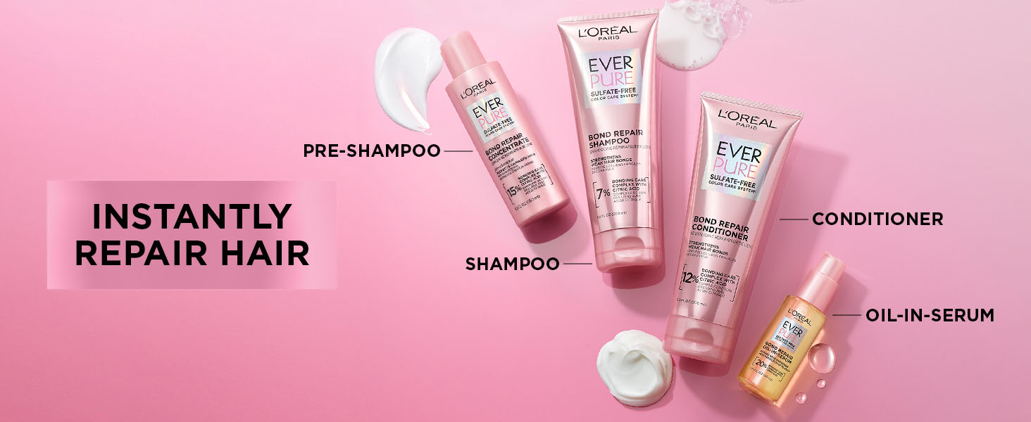 L'Oreal Paris Bond Repair S&C and Oil