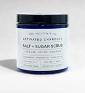 activated charcoal sugar and salt scrub