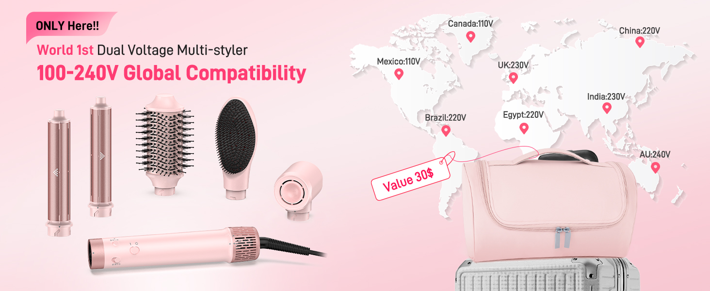 air hair wrap styler air hair wrap styler air hair wrap styler dual voltage air hair wrap styler