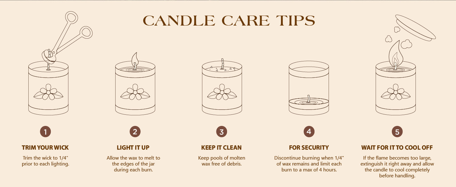 candle care tips