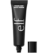 e.l.f. Power Grip Matte Primer, Gel-Based & Hydrating Face Primer For Smoothing Skin & Gripping M...