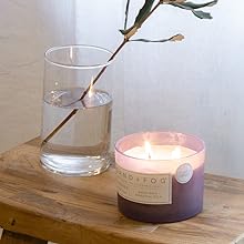 Sand + Fog tahitian vanilla scented candle