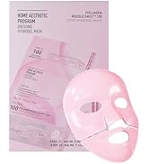 VT COSMETICS Collagen Reedle Shot 100 2-Step Hydrogel Mask(34.5gx4ea), Intensive Firming, Exosome...