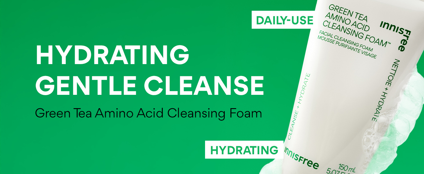 Green Tea Amino Acid Cleansing Foam