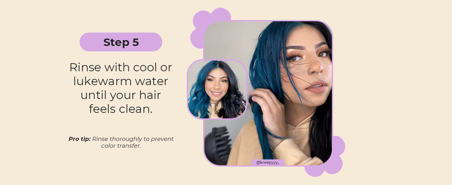 inh hair dye conditioner color depositing condition semi permanent balayage highlights tint tinted