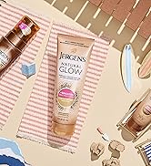 Bottle of Jergens Natural Glow +Brighten Daily Moisturizer