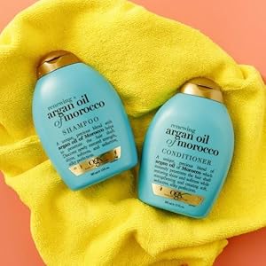 argan oil of morocco  gold cap blue bottle sulfate free