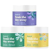 ASUTRA Dead Sea Bath Salts (3 Scent Mini Sampler), 2 oz Each - Soak in Rich & Vital Healing Miner...
