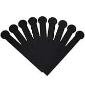 BENECREAT 11.8×1.97 Inch Library Book Dividers, 36Pcs Black Comic Book Dividers, Library Shelf Ma...