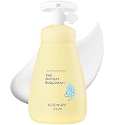 GOONGBE Kids' Moisture Body Lotion - Korean Kids Daily Body Moisturizer - Long Lasting 24hr Hydra...