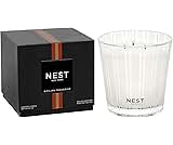 NEST New York Scented 3-Wick Candle, Sicilian Tangerine - 21.2 oz - Up to 100-Hour Burn Time - Reusable Glass Vessel