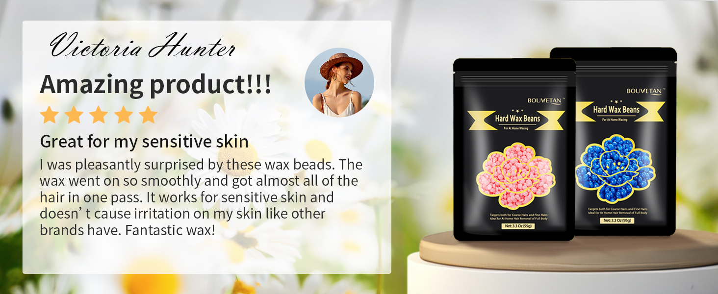 WAX BEADS FOR SENSITIVE SKIN
