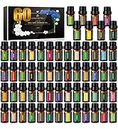 Premium Essential Oils Set - Pure Essential Oils-Perfect for Diffuser, Humidifier, Massage, DIY C...