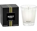 NEST New York Scented Classic Candle, Grapefruit - 8.1 oz - Up to 60-Hour Burn Time - Reusable Glass Vessel