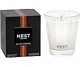 NEST New York Scented Classic Candle, Sicilian Tangerine - 8.1 oz - Up to 60-Hour Burn Time - Reusable Glass Vessel