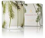 Thymes Frasier Fir Pine Needle Candle – Holiday Candles for Home Scented with Notes of Crisp Siberian Fir, Cedarwood & Sandalwood – Christmas Decor – Christmas Gifts for Women & Men (6.5 oz)