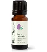Plant Therapy Organic Lavender Essential Oil 100% Pure, USDA Certified Organic, Undiluted, Natura...