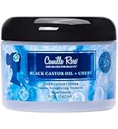 Camille Rose Black Castor Oil & Chebe Deep Conditioner | 8 oz | Intense Strengthening | Repairs D...