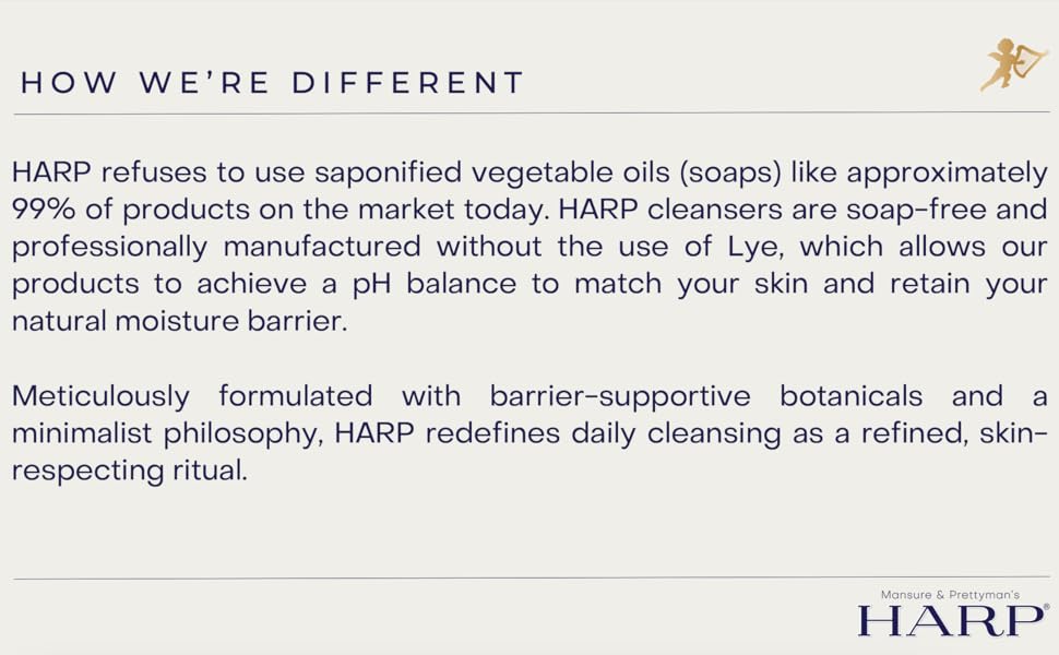 harp differences slide