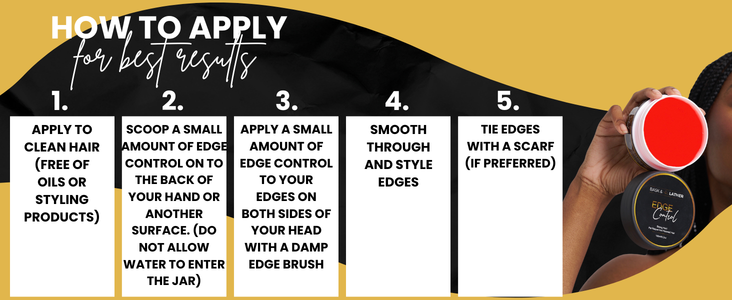 edge control, edges control, 4c hair, edge gel, braiding gel, strong hold edge control