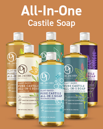 Dr Jacobs Naturals castile, soap, liquid, pure, unscented, organic, castile body wash eczema relief